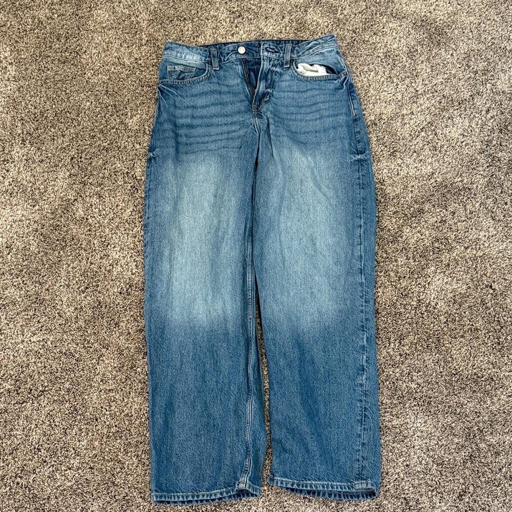 H&M Baggy Medium Wash Jeans